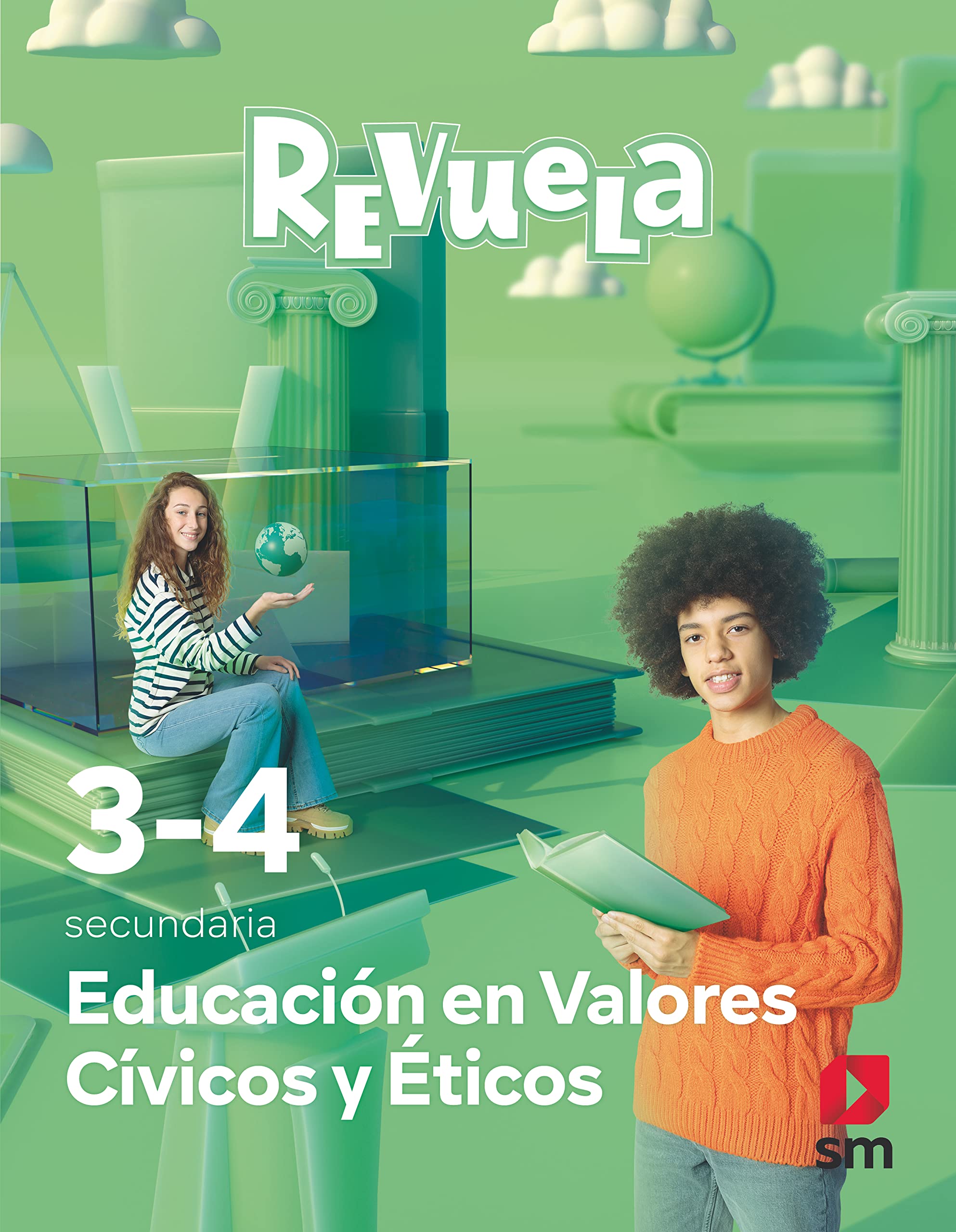 Educación en Valores Cívicos y Éticos. 3 y 4 Secundaria. Revuela Study Guides