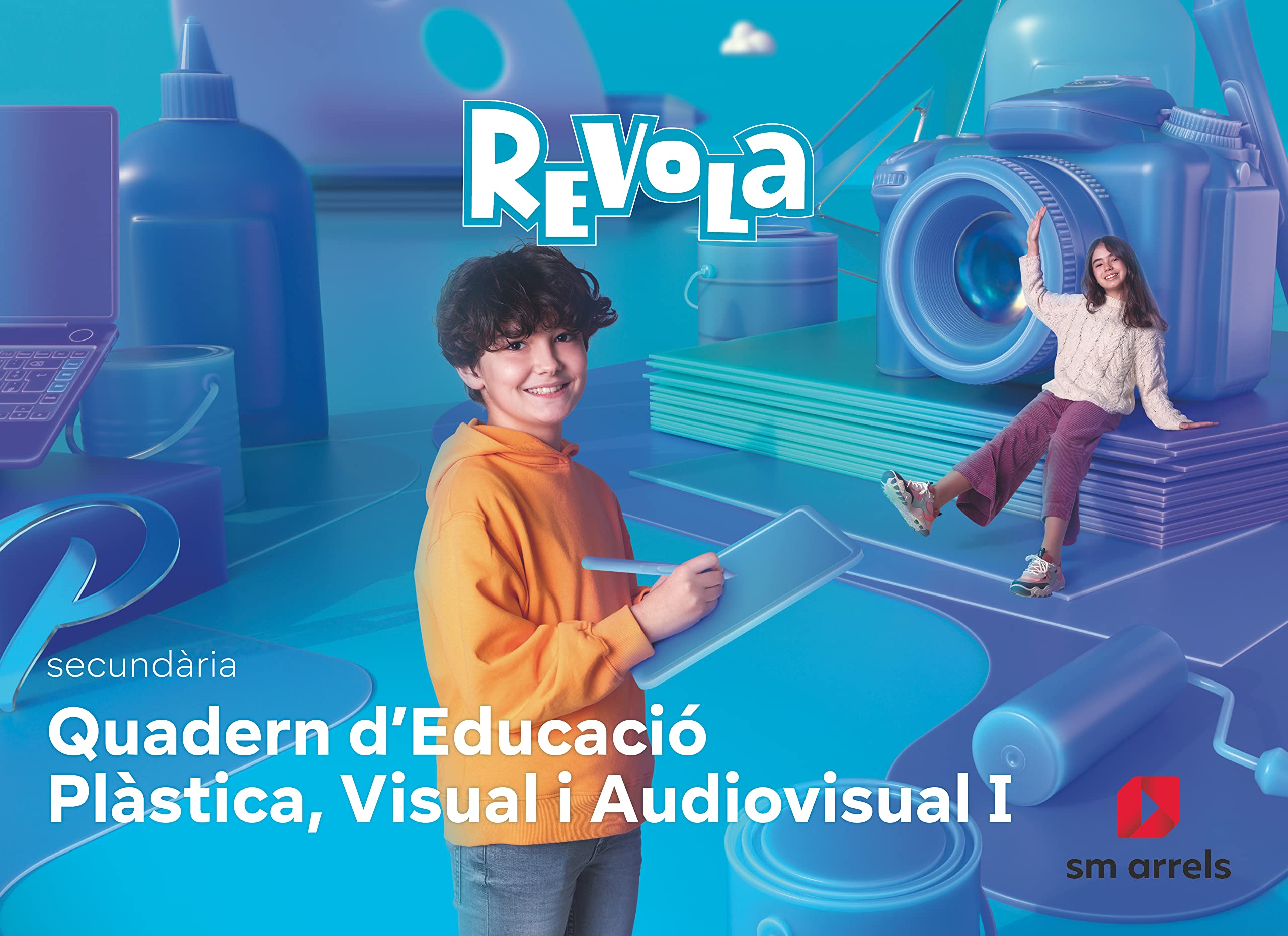 Cuaderno de Plàstica Visual i Audiovisual I. Revola. Arrels book