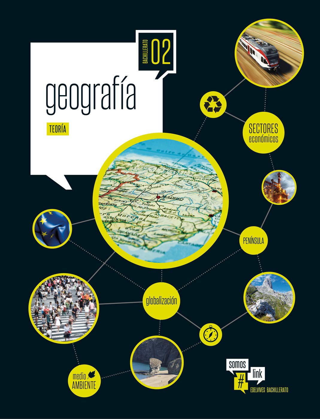 Geografía 2.º Bach. - Teoría y Práctica book