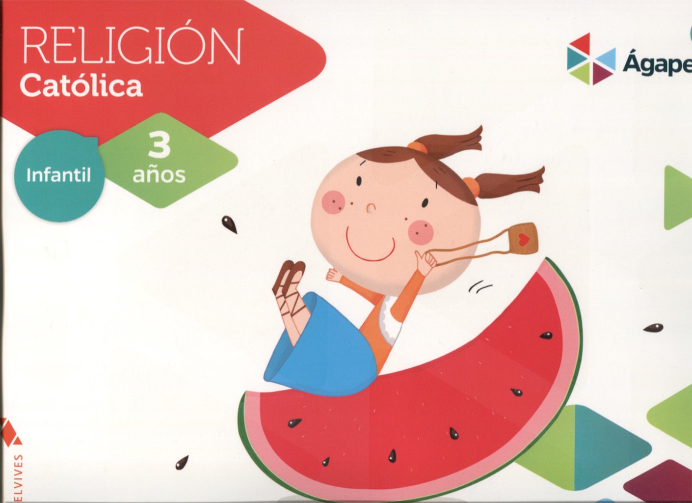 Religión Ágape-Berit 3 años book