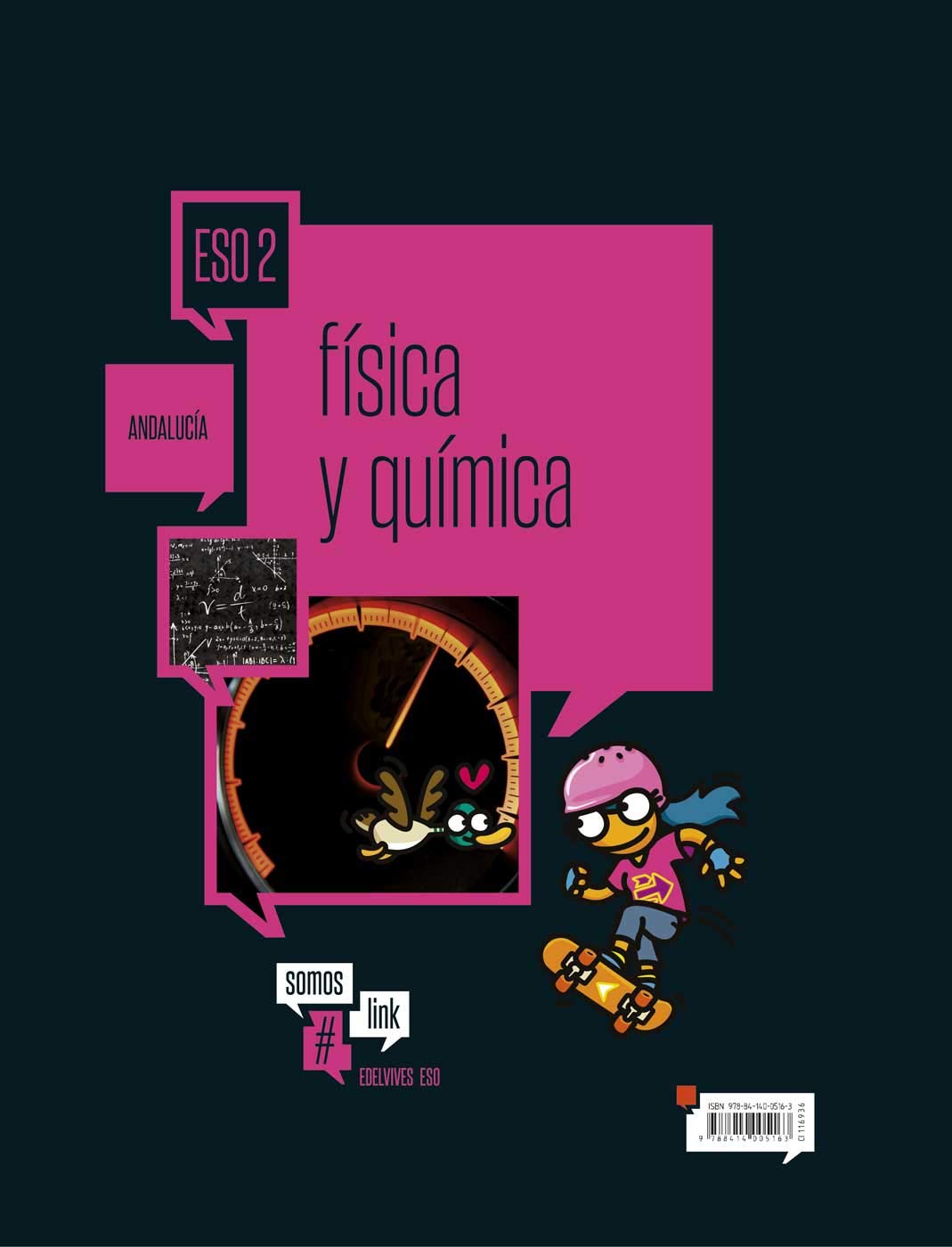 Física y Química 2.º ESO Andalucía book