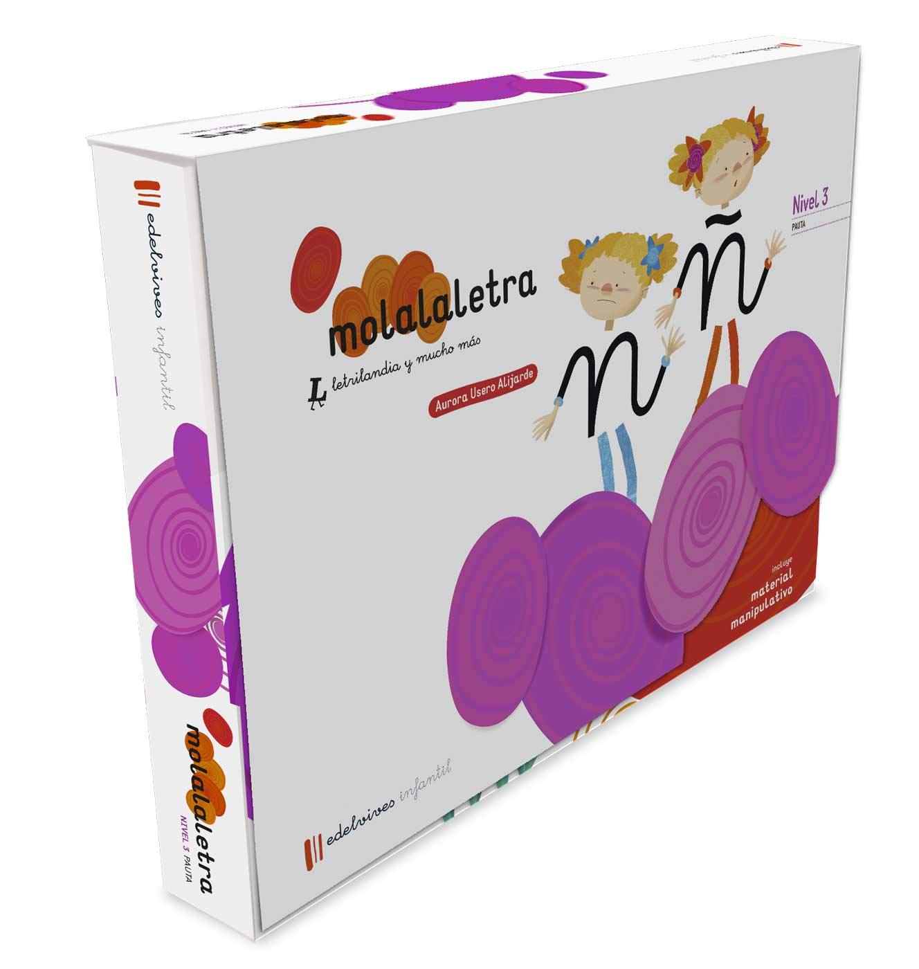 Molalaletra - Nivel 3. Versión Pauta: Letrilandia y mucho más Reading Aloud & Learning to Read
