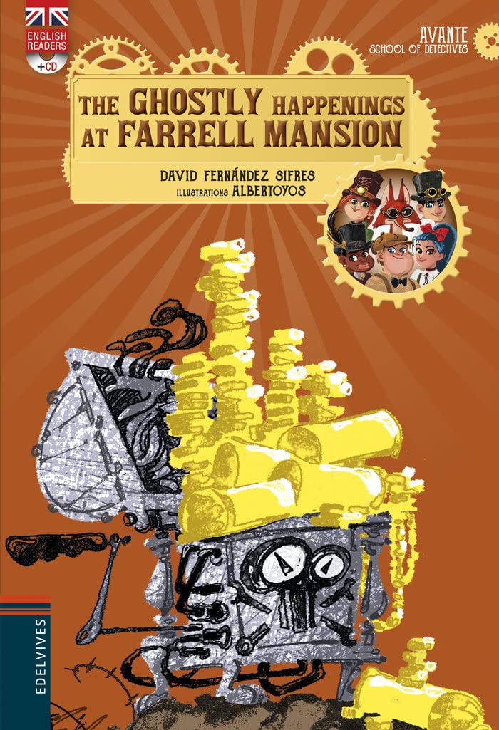 The Ghostly Happenings at Farrell Mansion + CD book