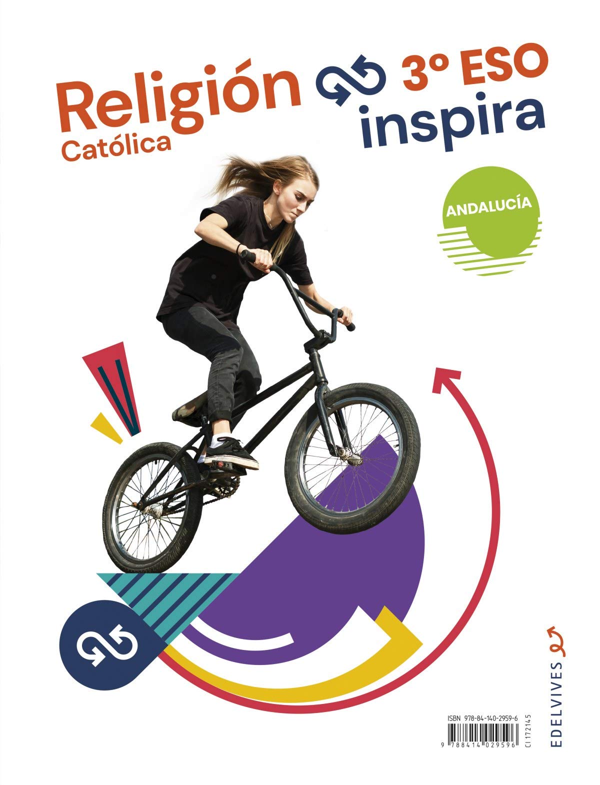 Proyecto Inspira - Religión Católica 3 ESO. Ed. Andalucía book
