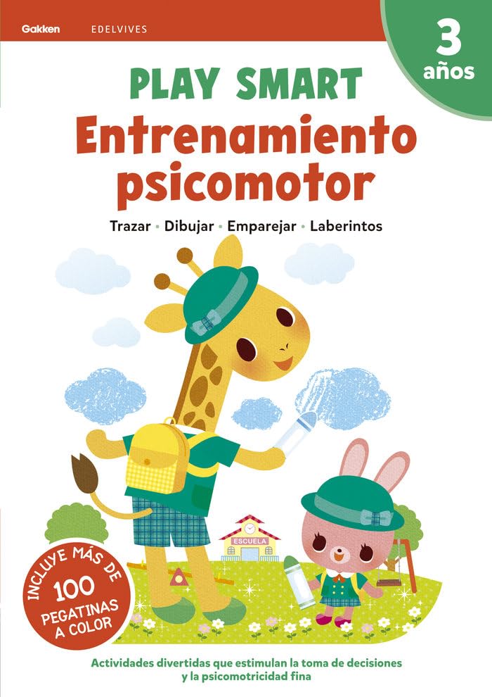 Play Smart : Entrenamiento psicomotor. 3 años Tiptoi & Games