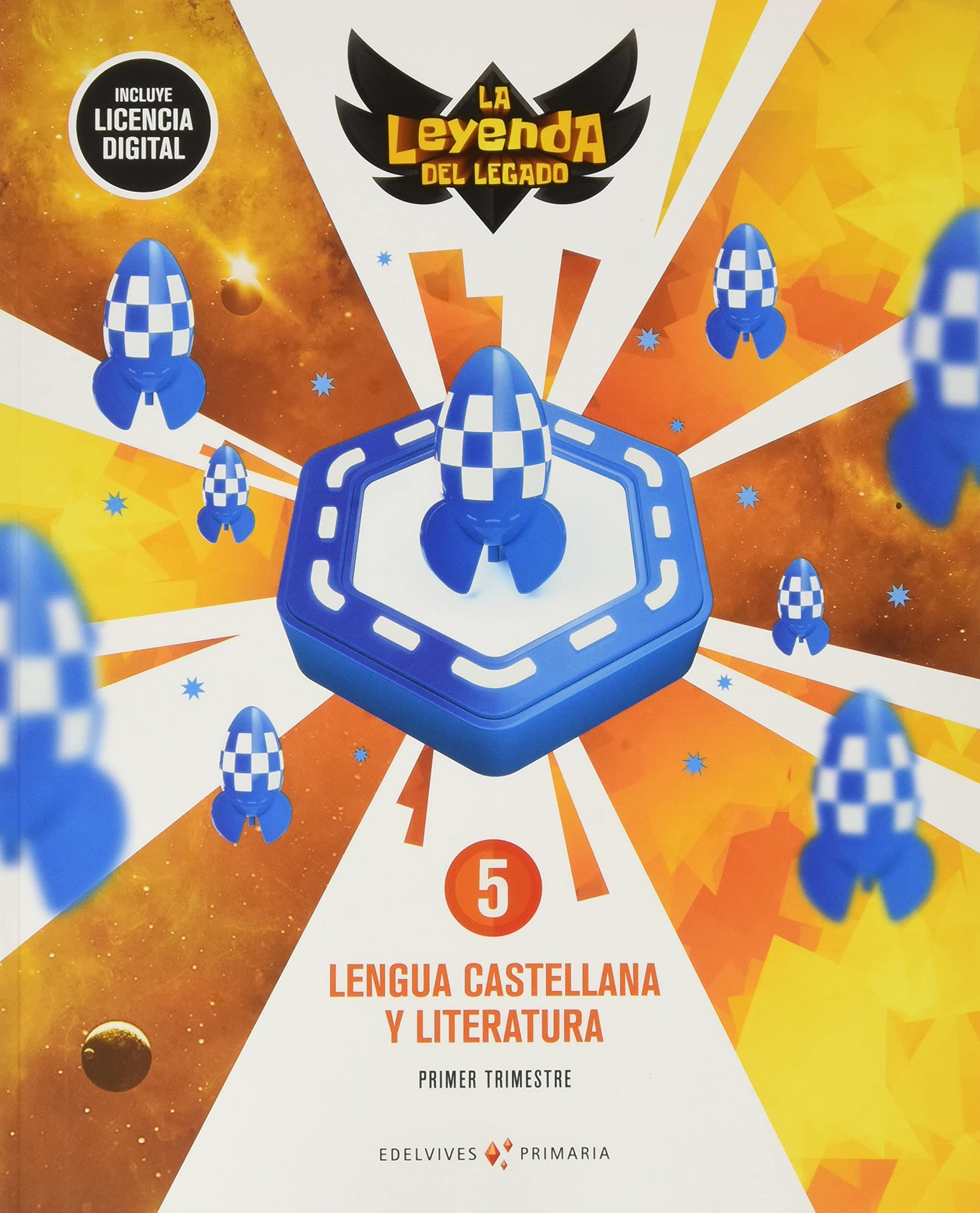 Proyecto: La leyenda del Legado. Lengua castellana y Literatura 5. Trimestres book