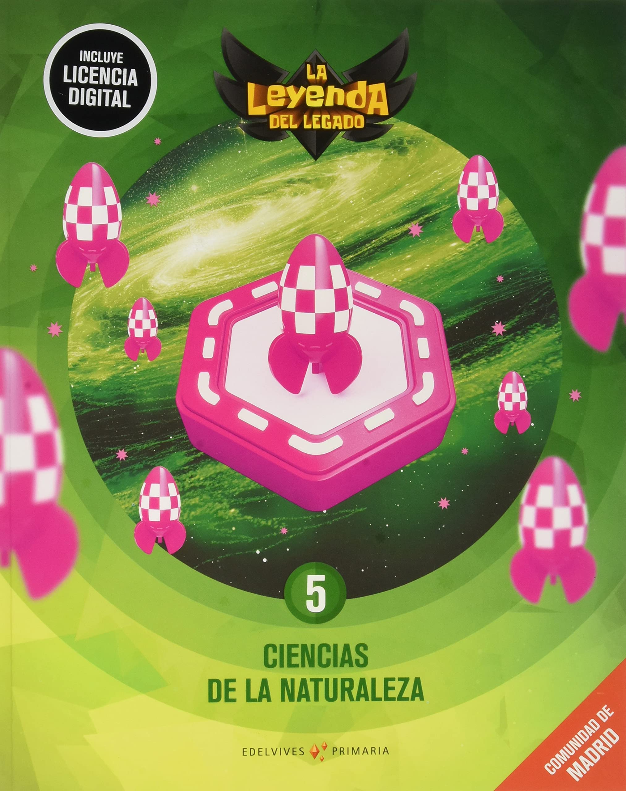 Proyecto: La leyenda del Legado. Ciencias de la Naturaleza 5. Comunidad de Madrid Books
