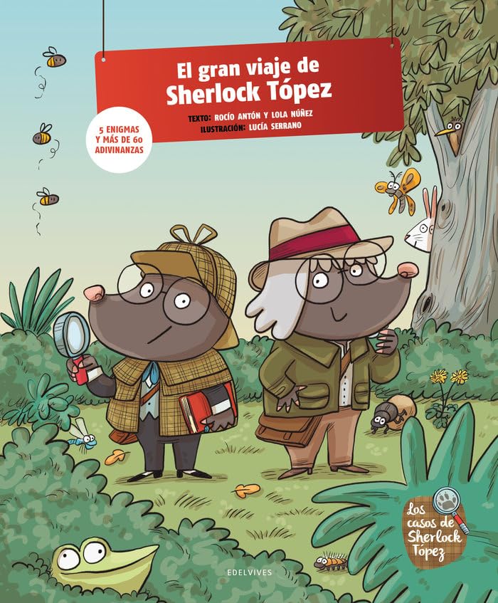 El gran viaje de Sherlock Tópez: 5 enigmas y más de 60 adivinanzas (Álbumes ilustrados) Novels & Short Stories