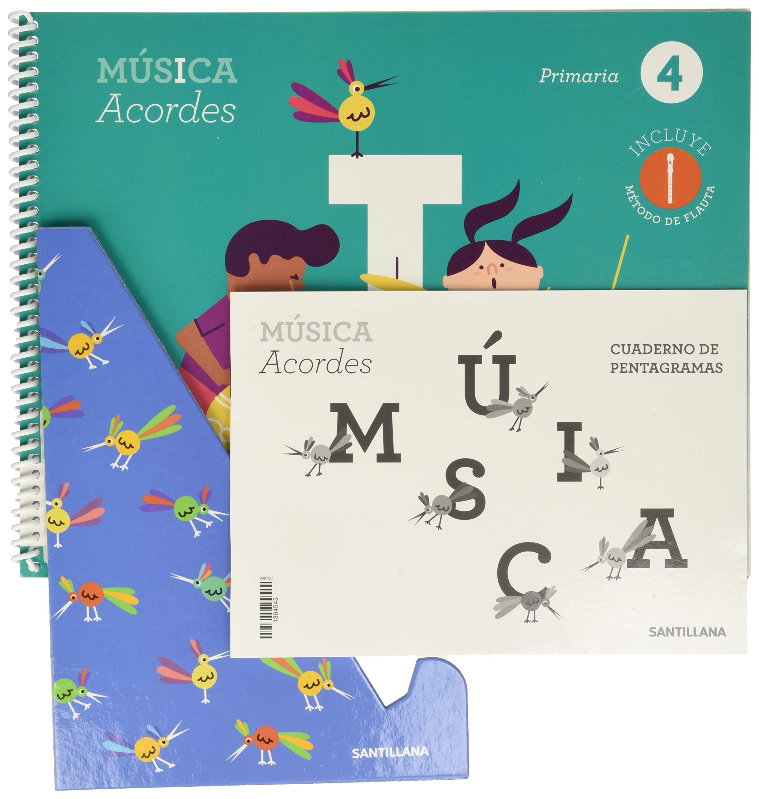 MUSICA ACORDES 4 PRIMARIA book