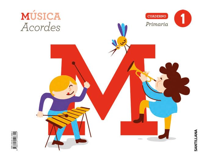 CUADERNO MUSICA ACORDES 1 PRIMARIA Non-fiction