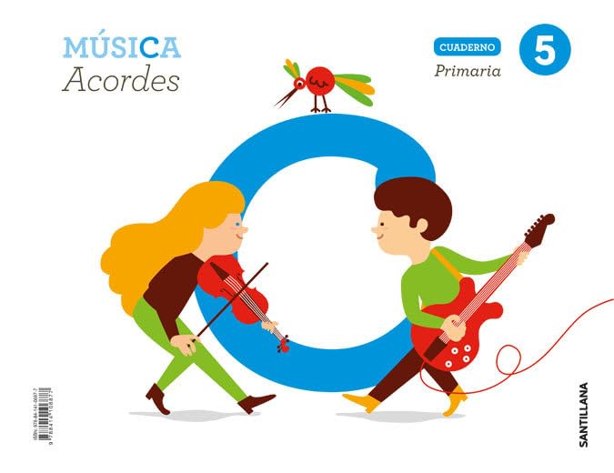 CUADERNO MUSICA ACORDES 5 PRIMARIA Books