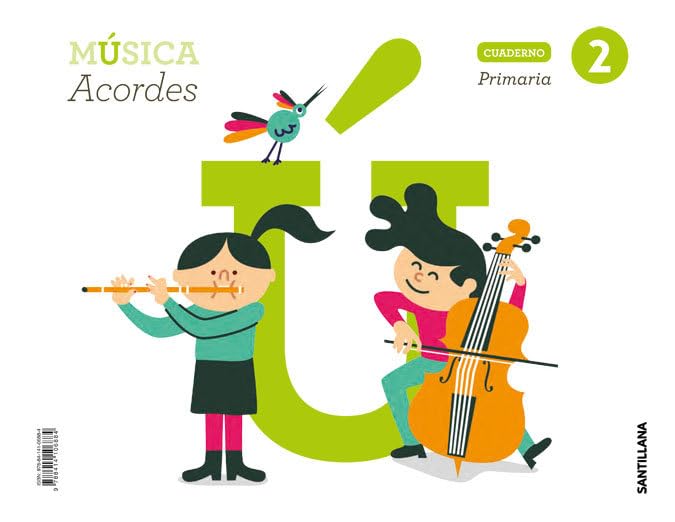 CUADERNO MUSICA ACORDES 2 PRIMARIA Non-fiction