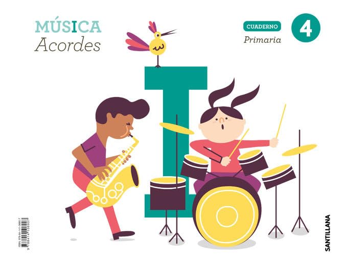 CUADERNO MUSICA ACORDES 4 PRIMARIA Books