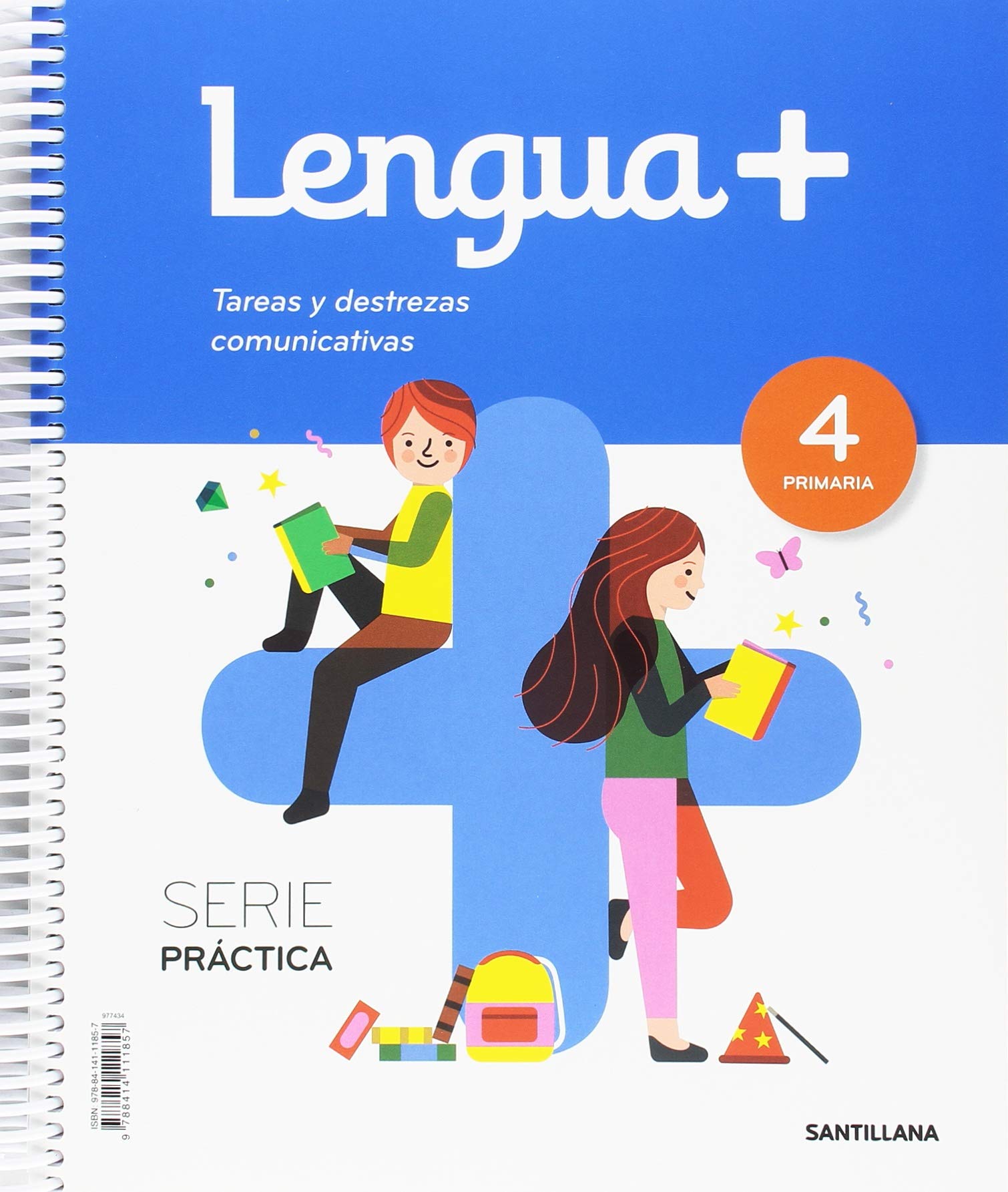 LENGUA+ SERIE PRACTICA TAREAS Y DESTREZAS COMUNICATIVAS 4 PRIMARIA book