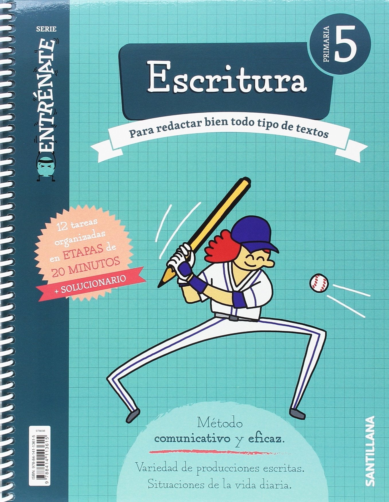 CUADERNO ESCRITURA SERIE ENTRENATE 5 PRIMARIA Non-fiction