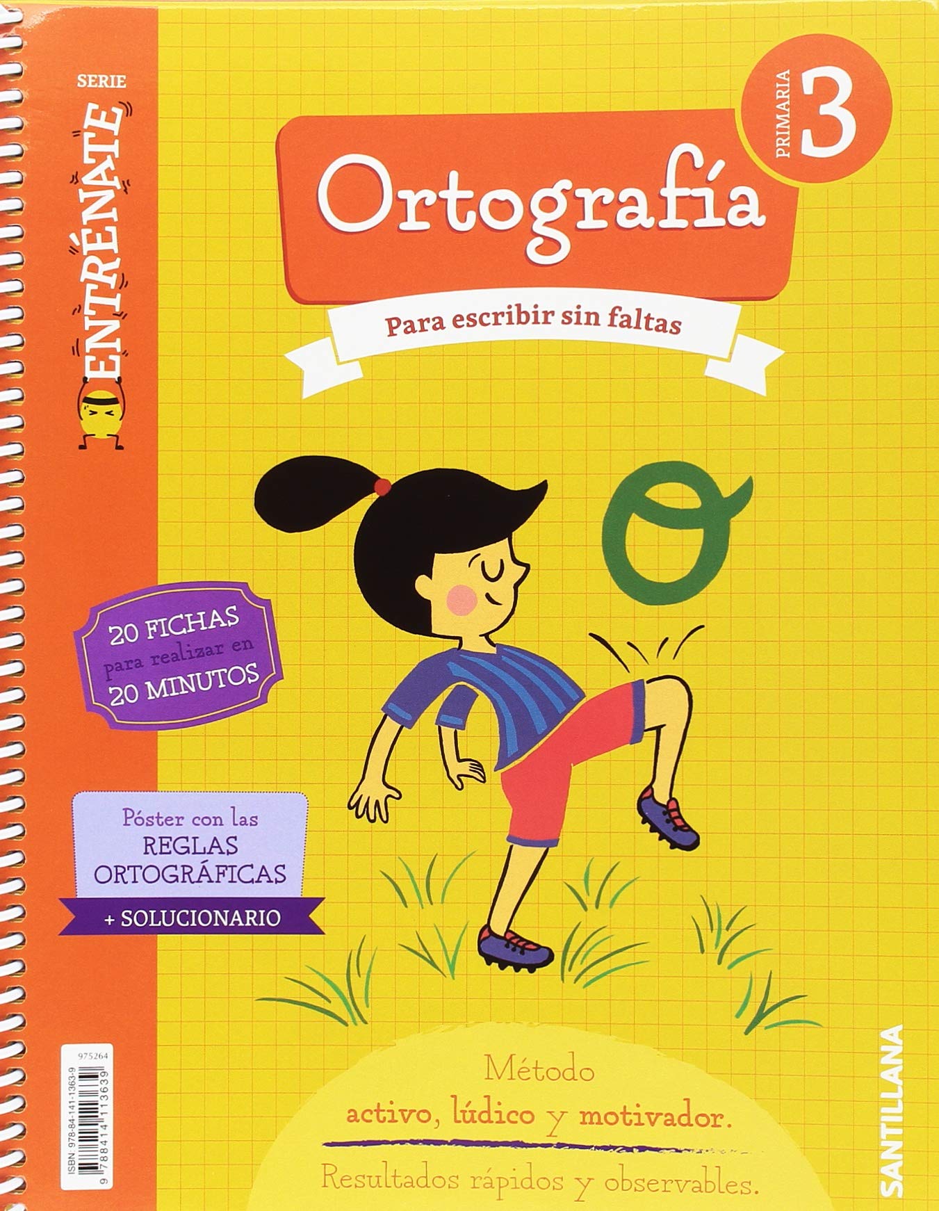 CUADERNO ORTOGRAFIA SERIE ENTRENATE 3 PRIMARIA book