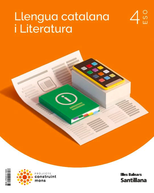 LLENGUA CATALANA I LITERATURA 4 ESO CONSTRUINT MONS book