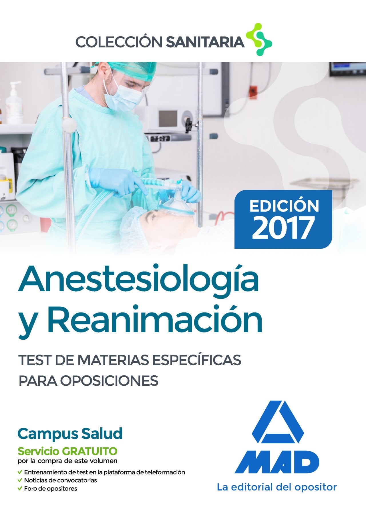 Anestesiología y Reanimación. Test comentados de materias específicas para oposiciones book