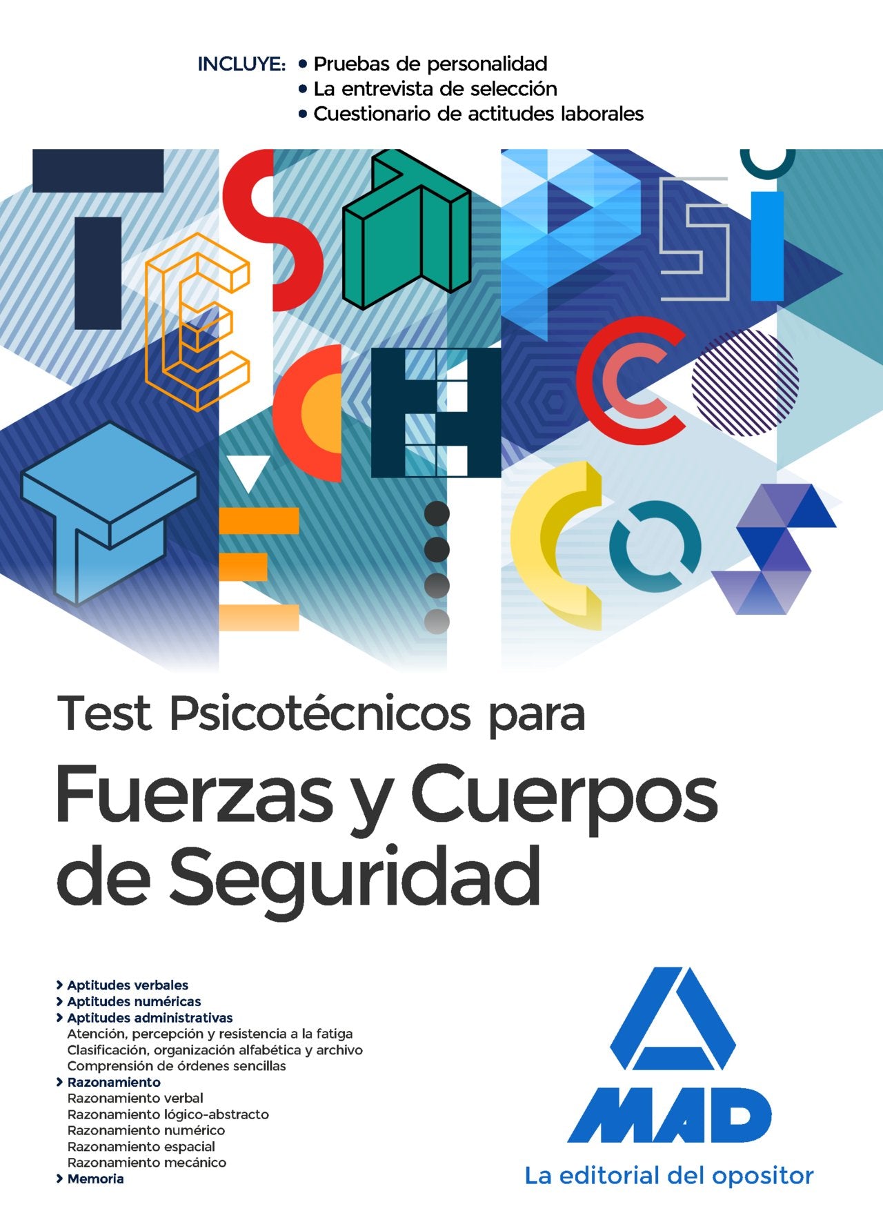 Test Psicotécnicos para Fuerzas y Cuerpos de Seguridad book