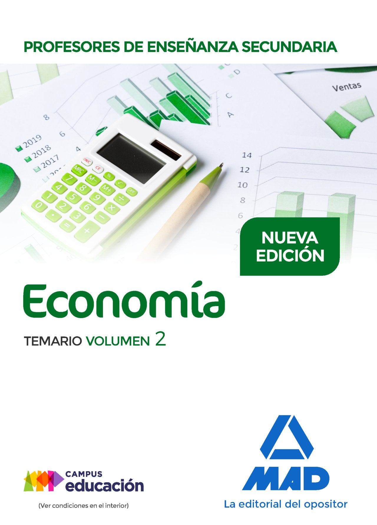 Profesores de Enseñanza Secundaria Economía Temario volumen 2 book