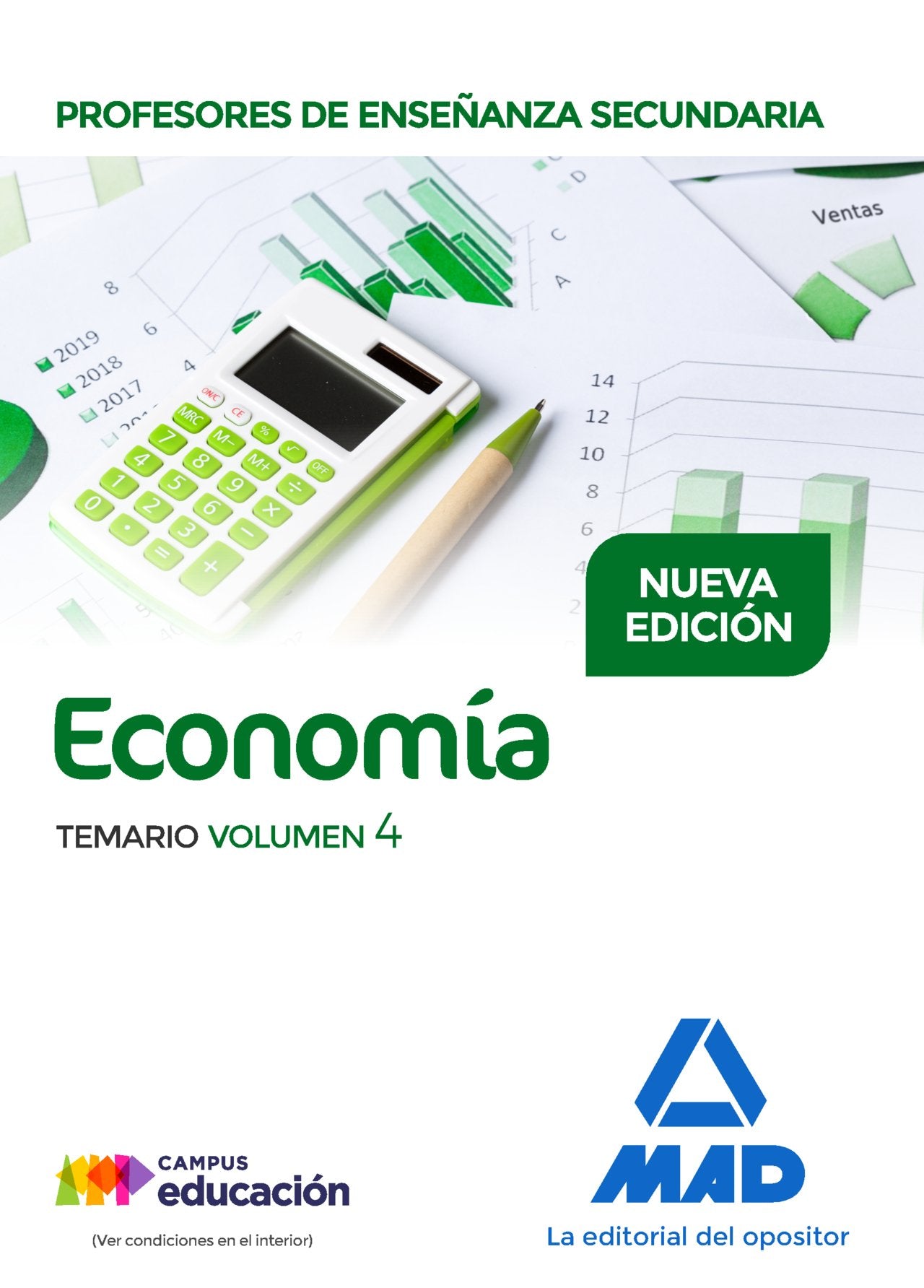 Profesores de Enseñanza Secundaria Economía Temario volumen 4 book