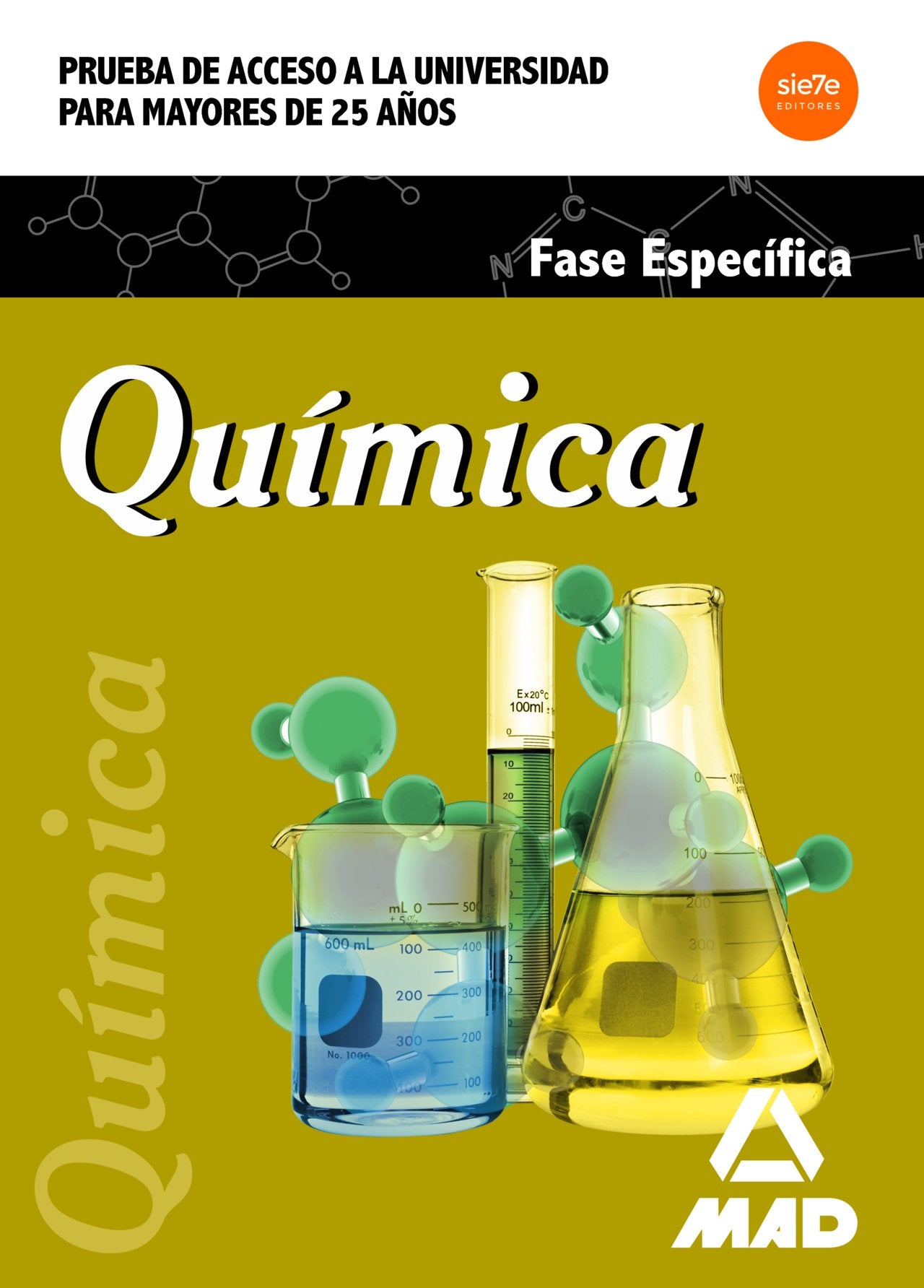 Química Prueba de acceso a la Universidad para Mayores de 25 años book