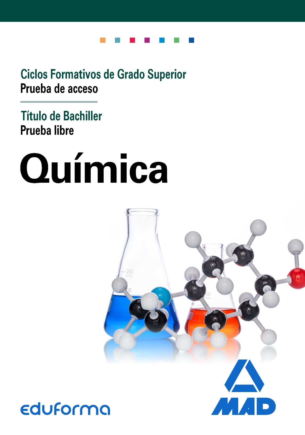 Química para el acceso a ciclos formativos de grado superior Prueba de acceso Título de grado en Educación Secundaria Prueba libre Books