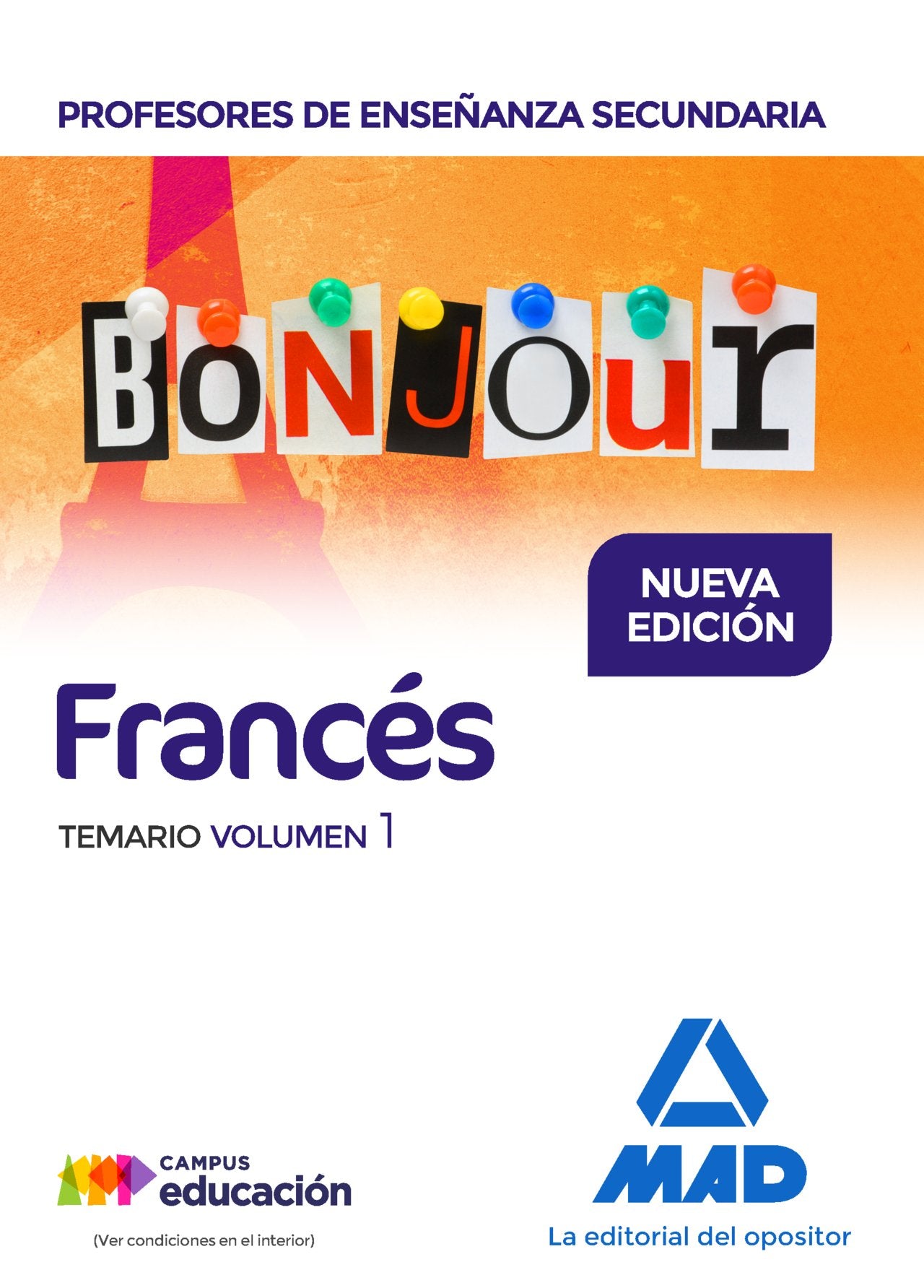 Profesores de Enseñanza Secundaria Francés Temario volumen 1 book