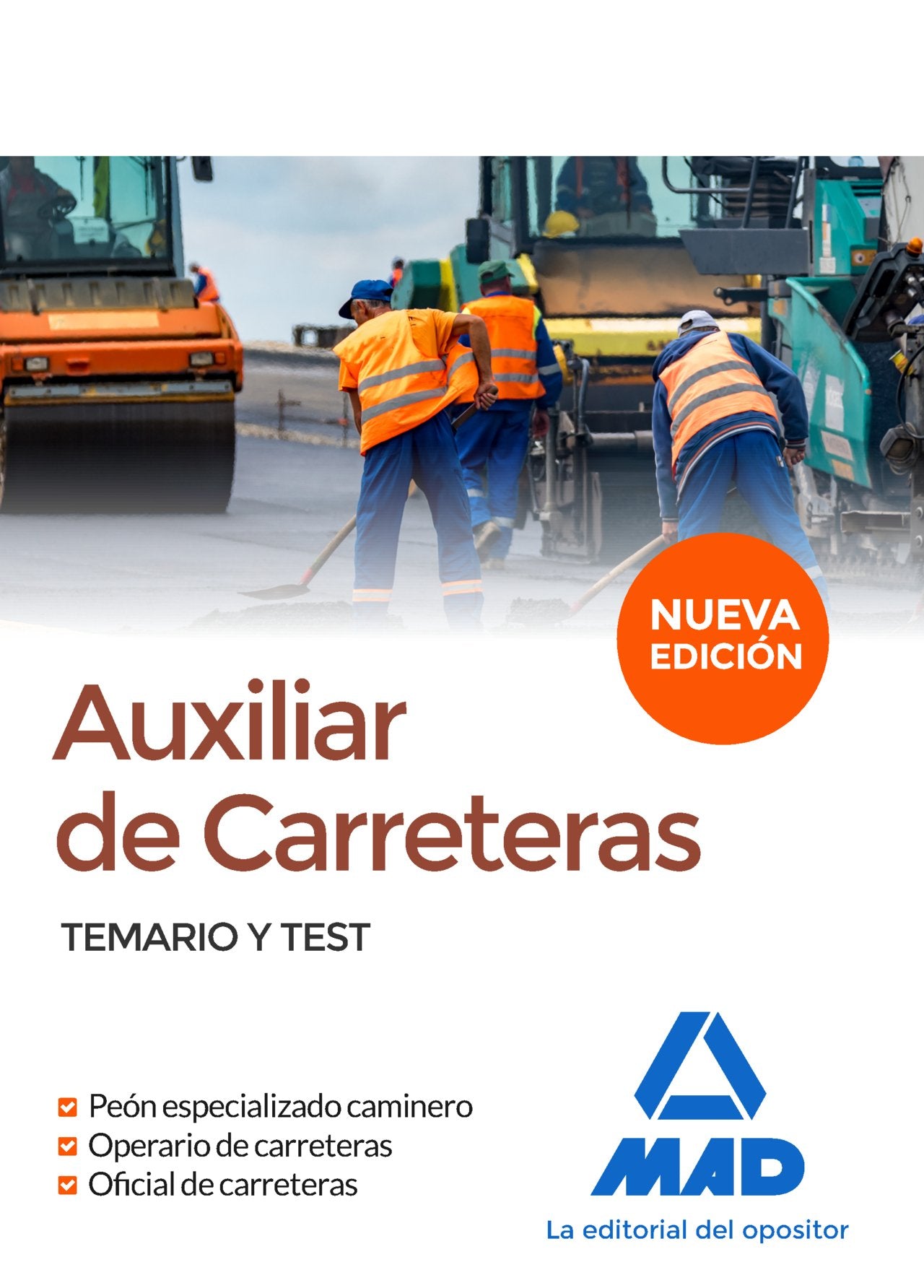Auxiliar de Carreteras. Temario y Test. Education & Training