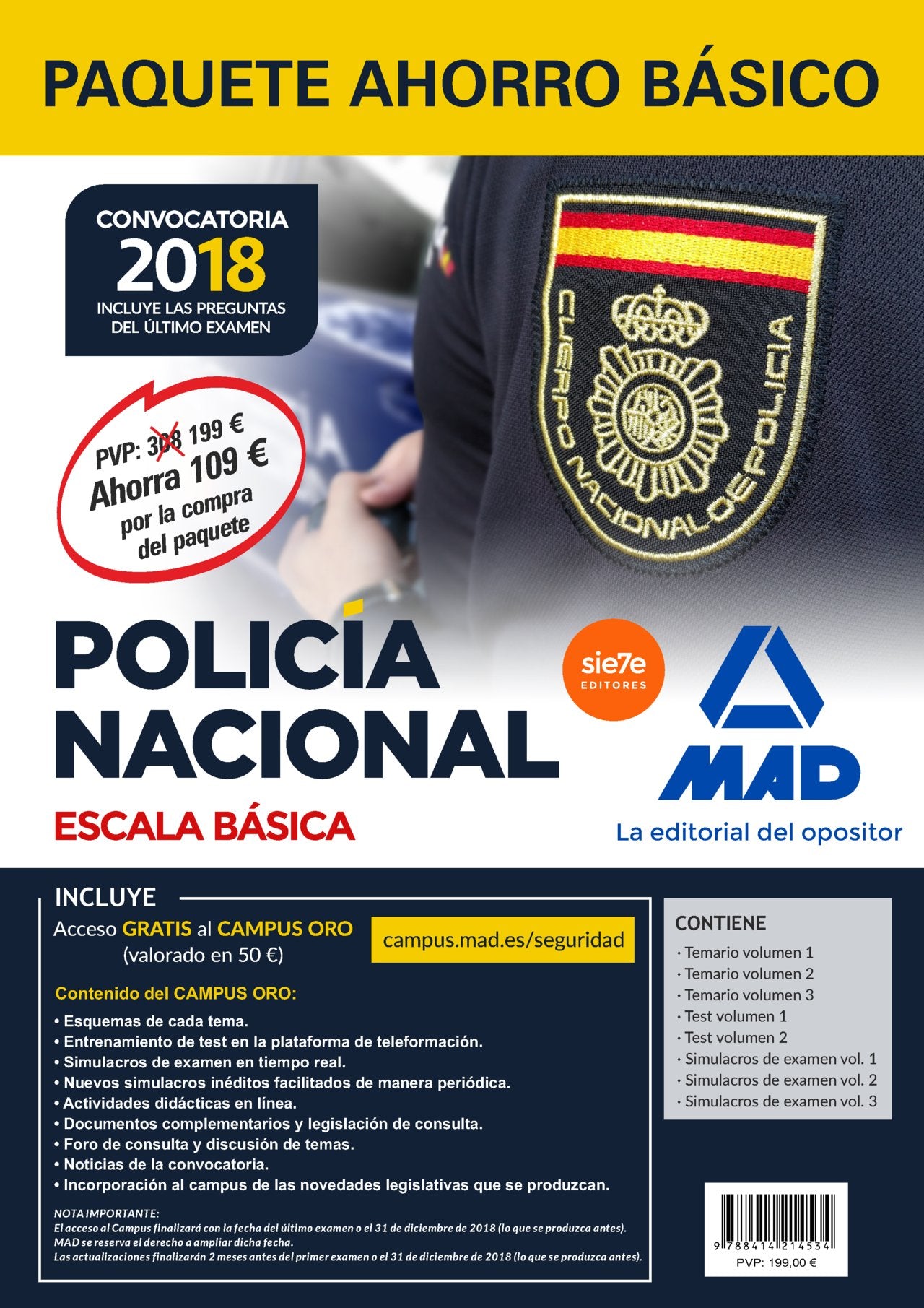 Policía Nacional : escala básica Education & Training