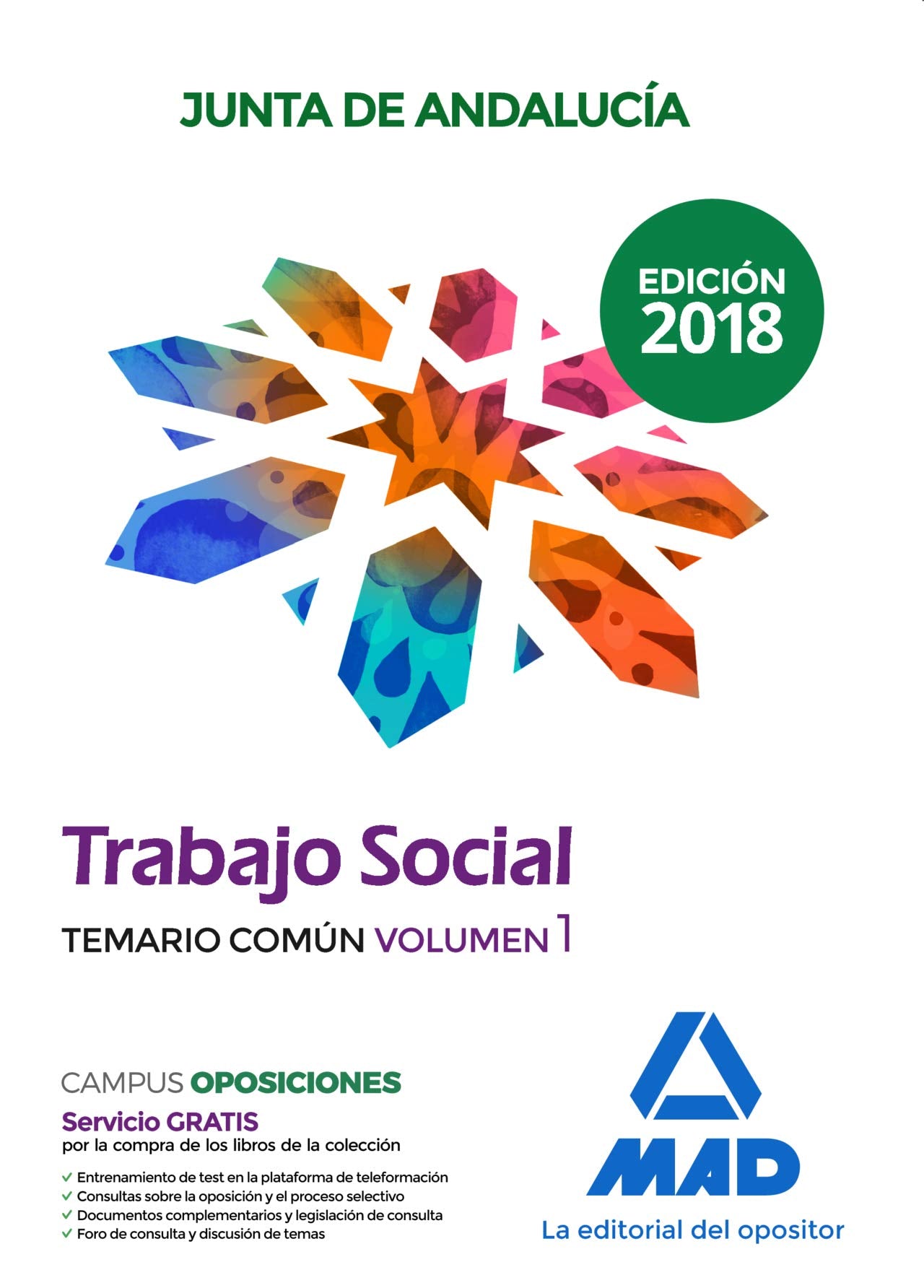 Trabajadores Sociales de la Junta de Andalucía. Temario común: Trabajador Social de la Junta de Andalucía. Temario común volumen 1 Books