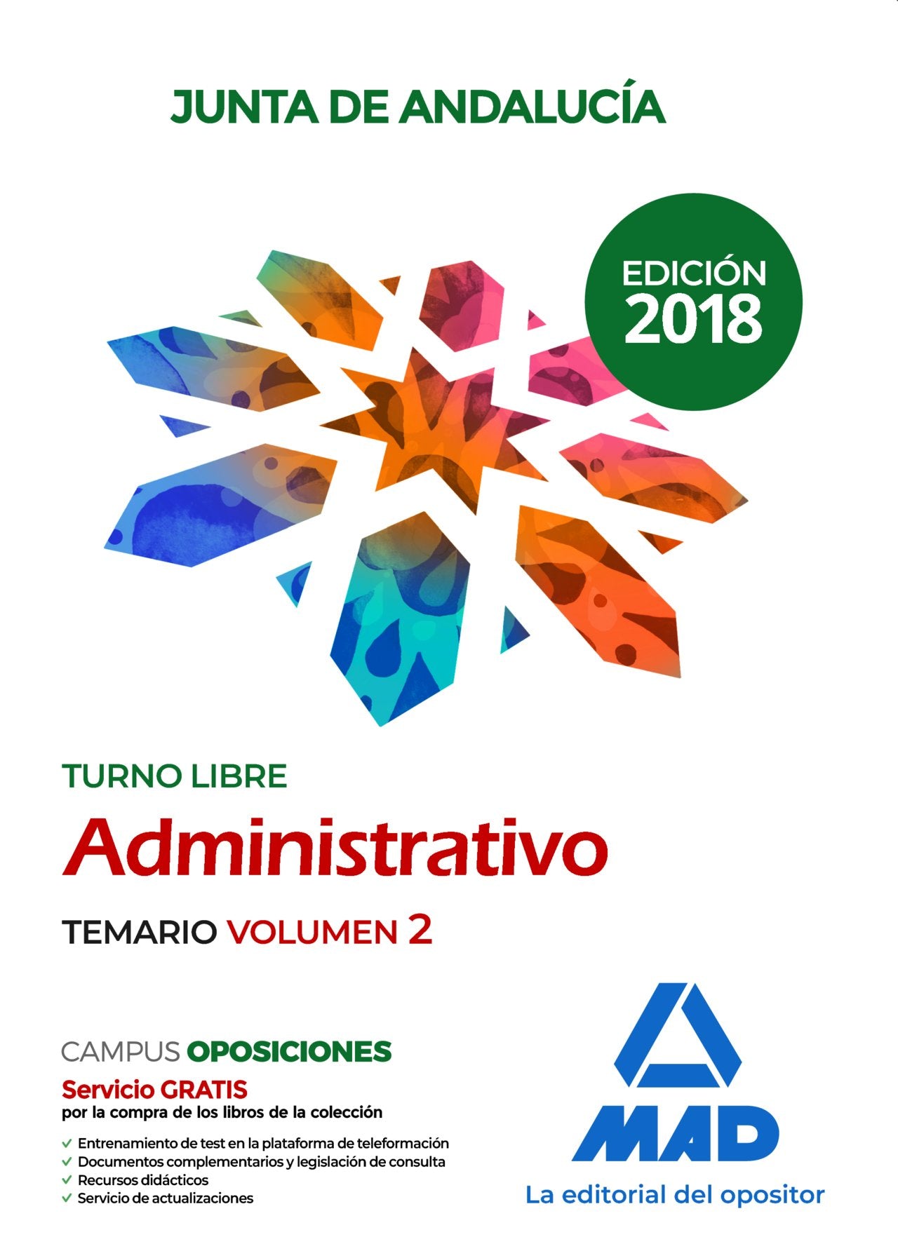 Administrativos de la Junta de Andalucía. Turno Libre. Temario: Administrativo : Junta de Andalucía, turno libre. Temario Education & Training