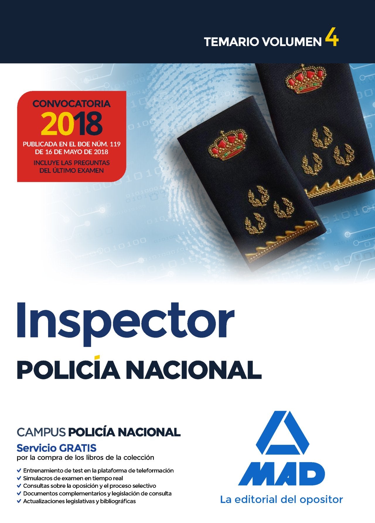 Inspector de Policía Nacional. Temario: Inspector : Policía Nacional. Temario Education & Training
