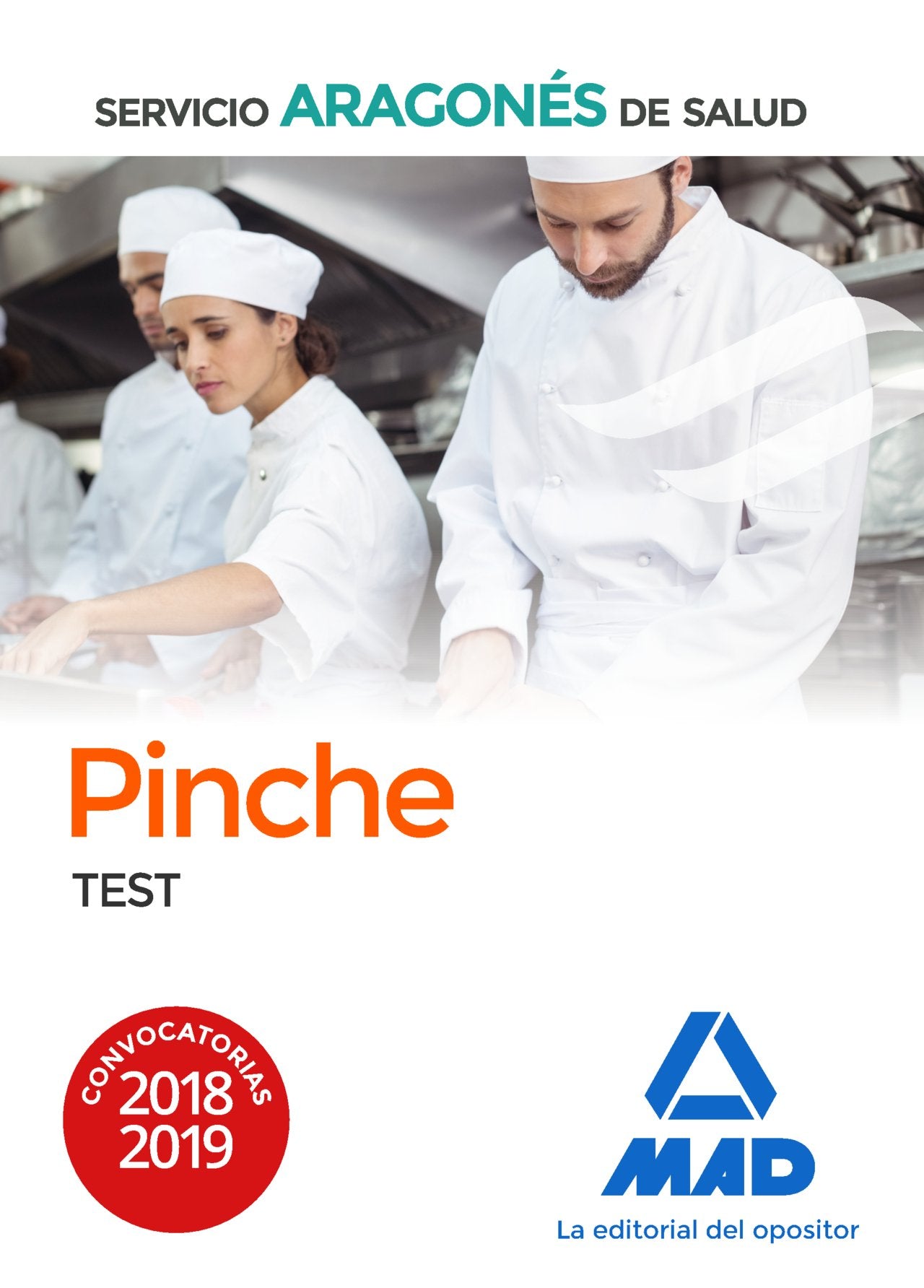 Pinche del Servicio Aragonés de Salud (SALUD-Aragón). Test Books