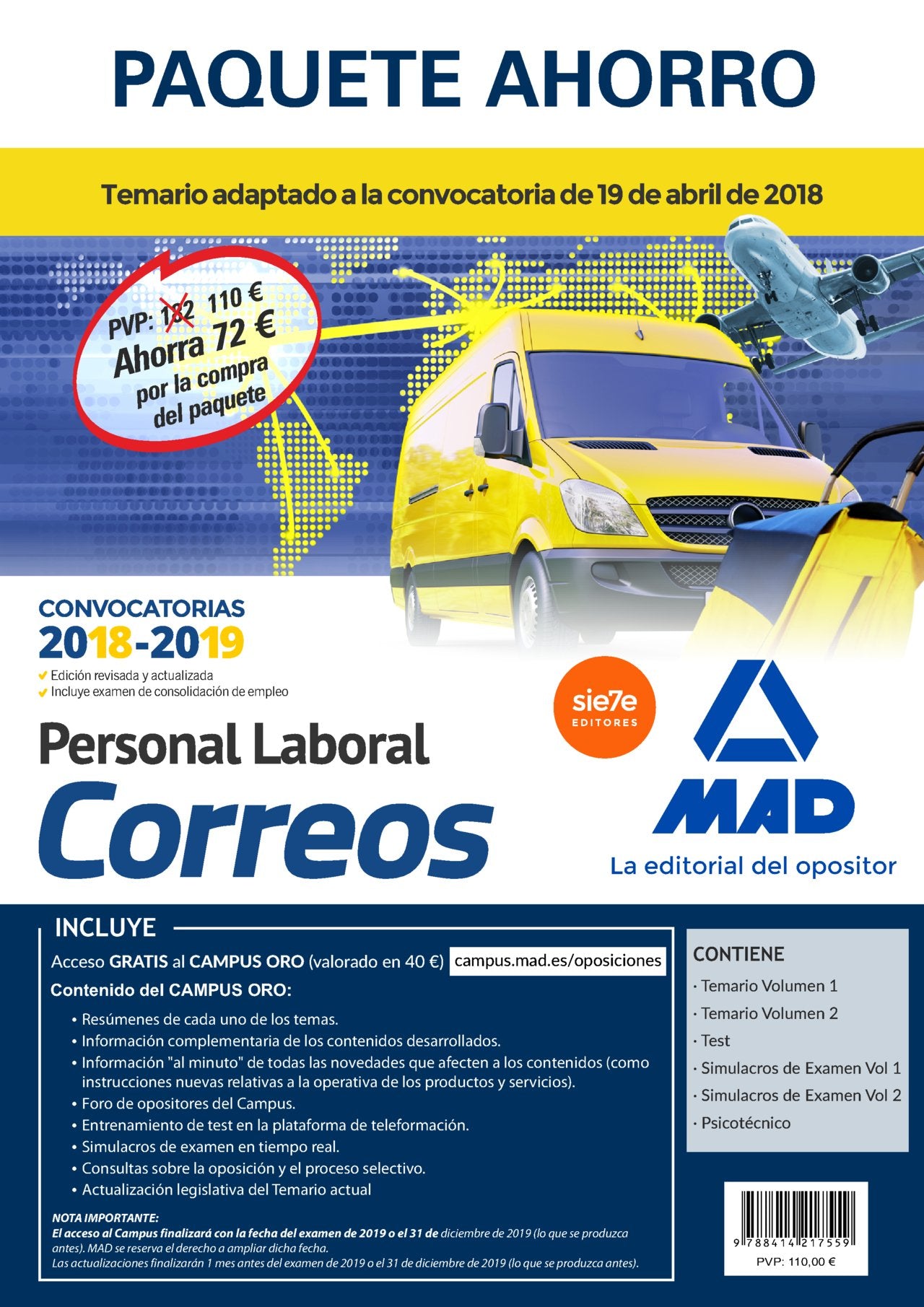 Personal Laboral : Correos y Telégrafos Education & Training