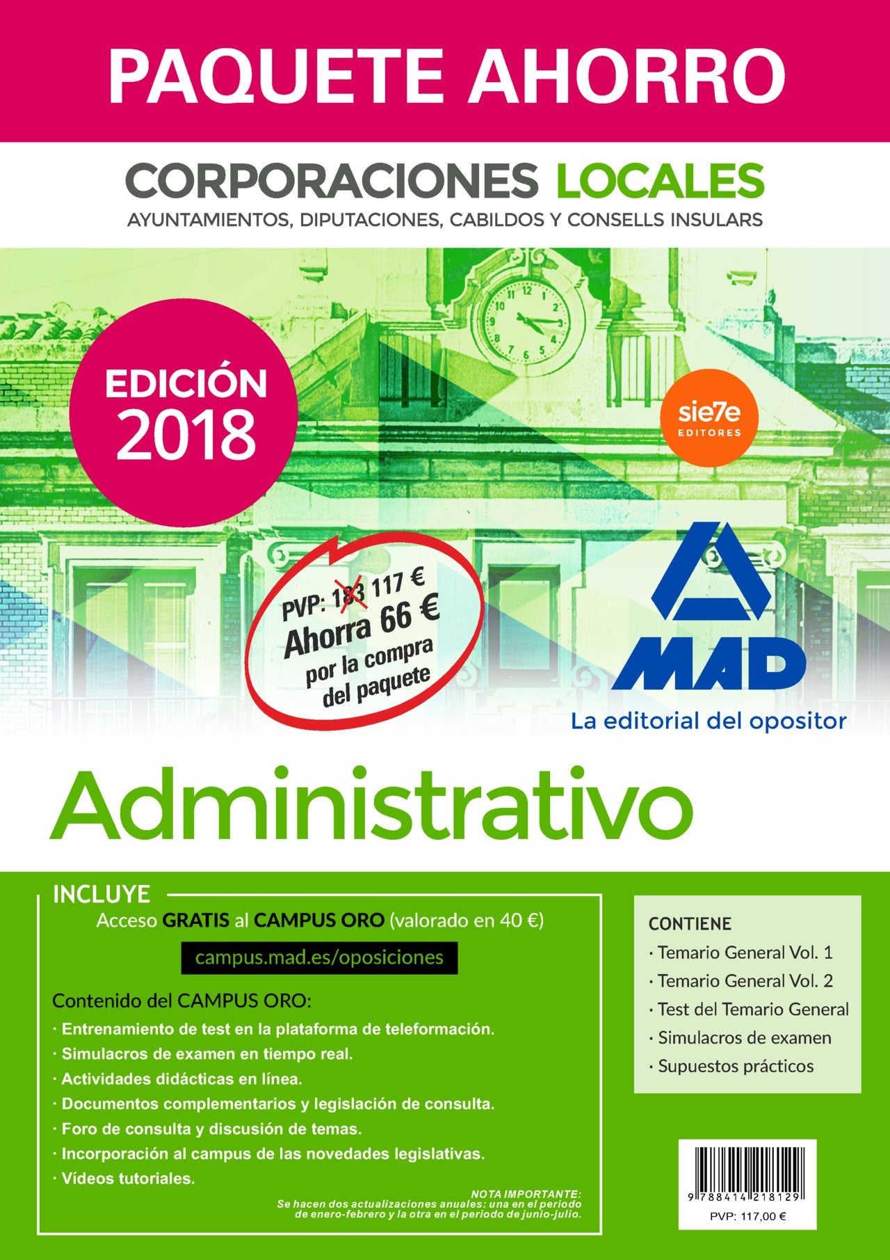 Paquete Ahorro Administrativo de Corporaciones Locales Education & Training