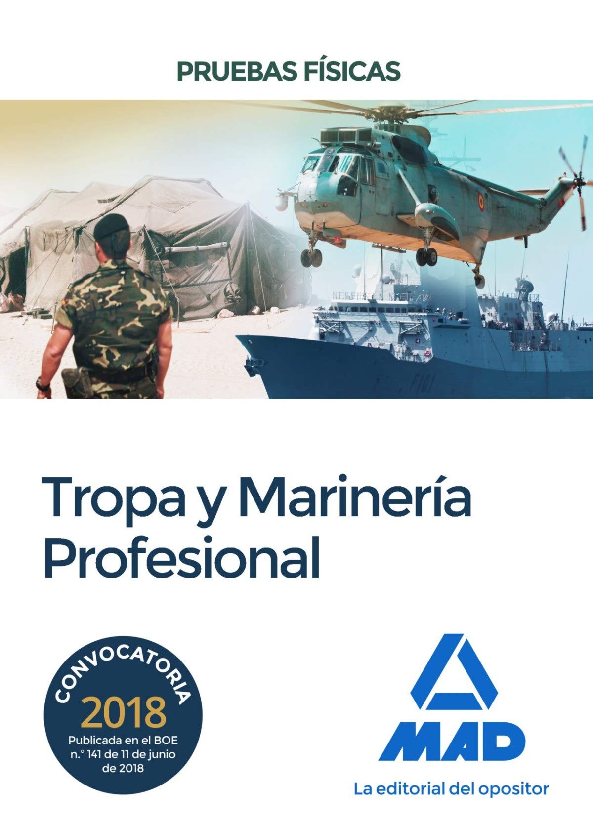 Pruebas físicas para el Acceso a Tropa y Marinería Profesional Books