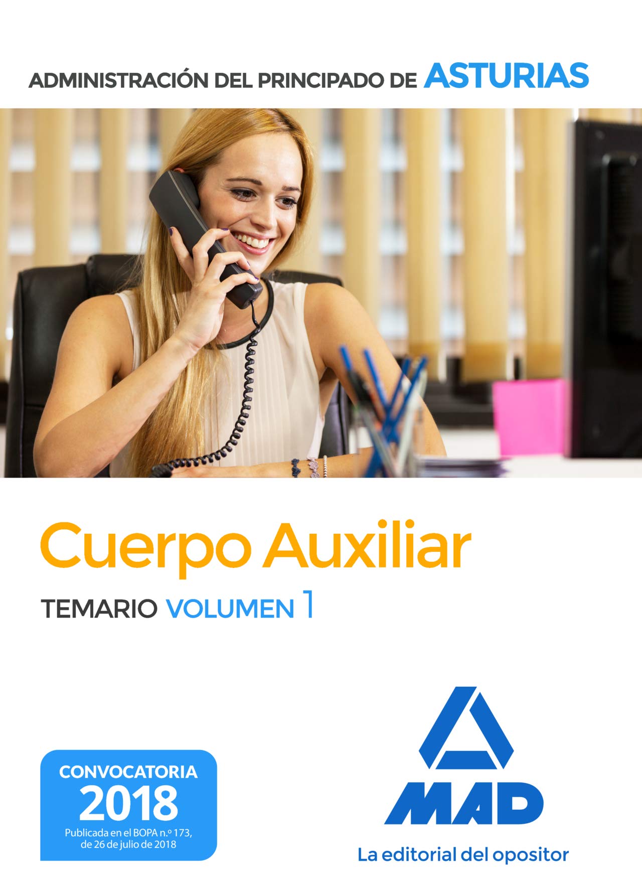 Cuerpo Auxiliar de la Administración del Principado de Asturias. Temario volumen 1 Books