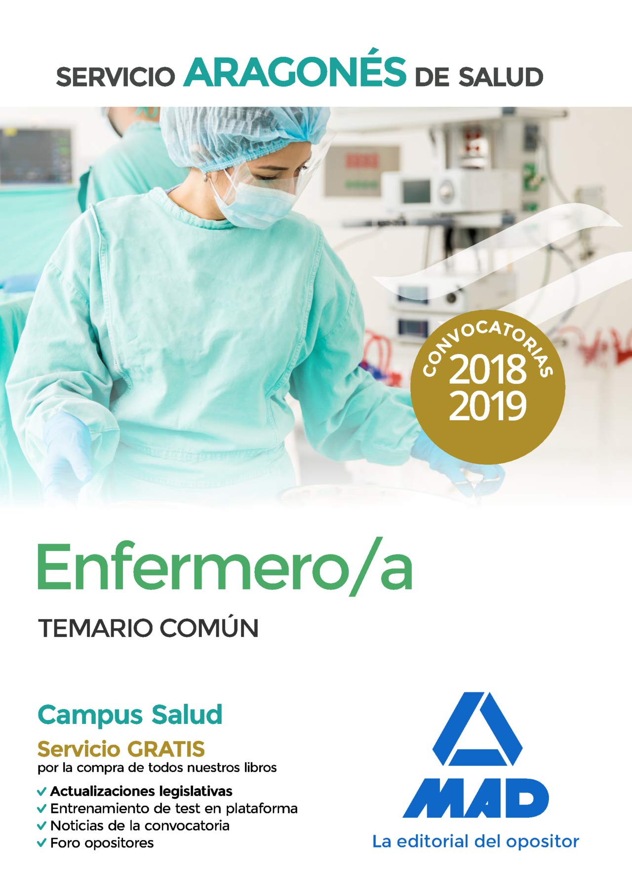 Enfermero/a del Servicio Aragonés de Salud. Temario común Books