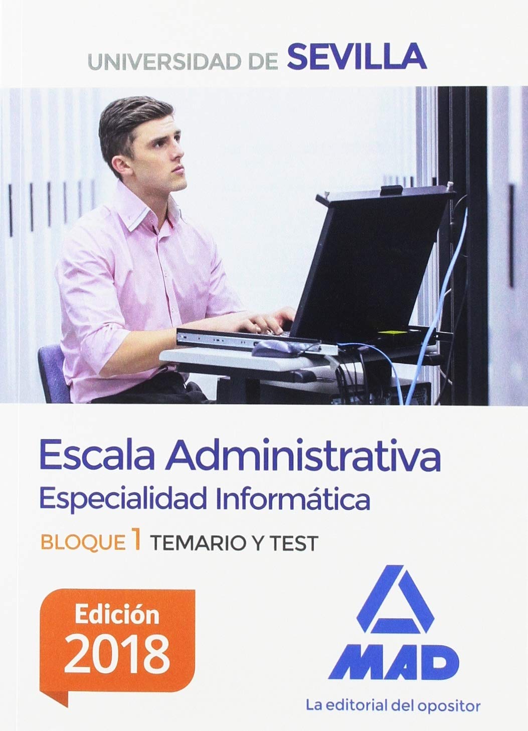 Escala Administrativa (Especialidad Informática) de la Universidad de Sevilla. Bloque I. Temario y test Books