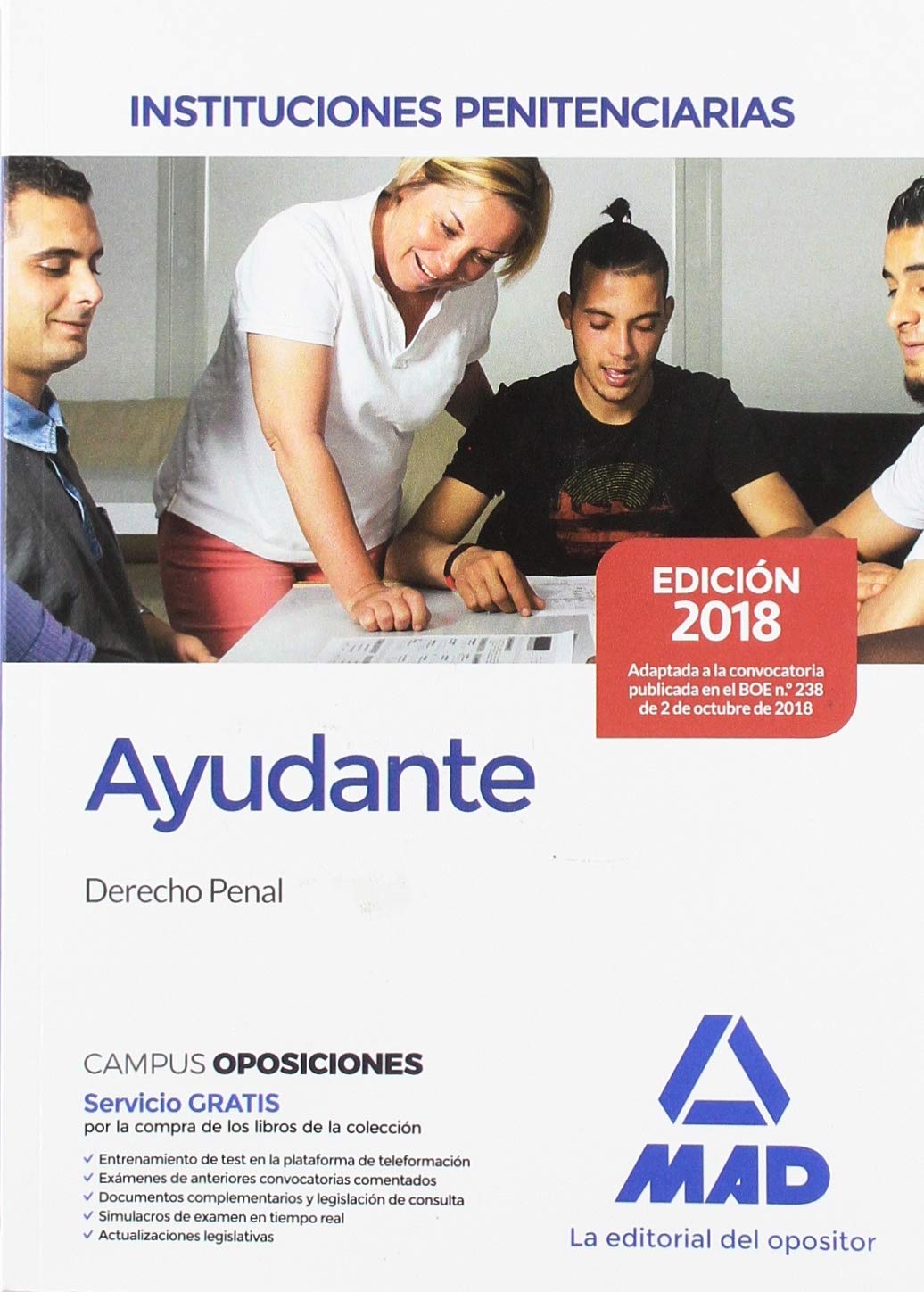 Ayudante de instituciones penitenciarias. Derecho Penal Books