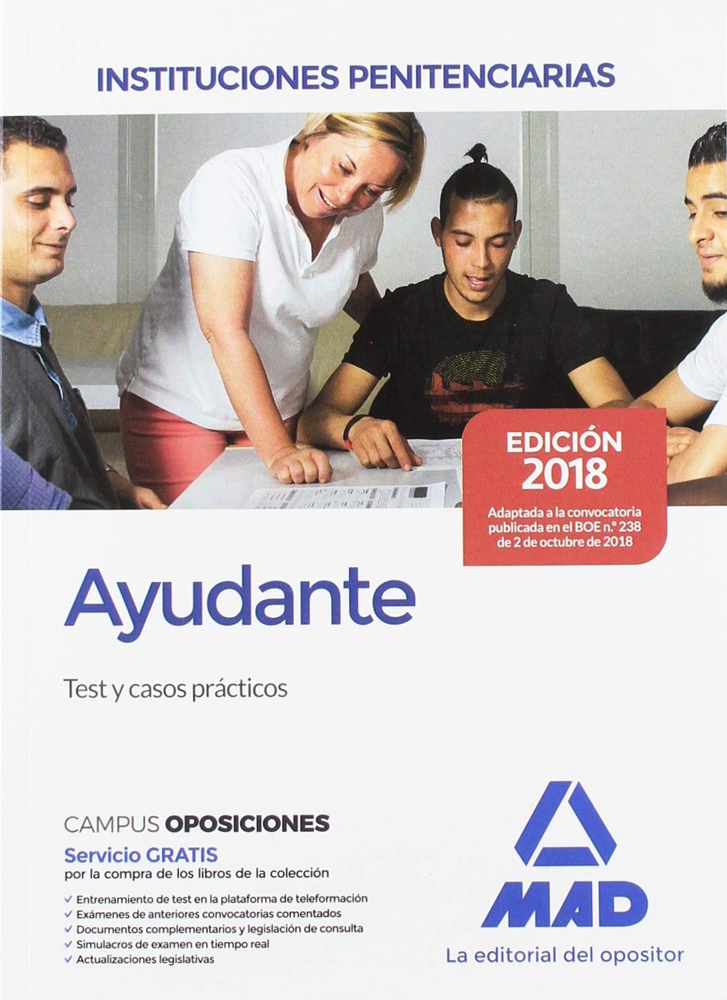 Ayudante de instituciones penitenciarias. Test y casos prácticos Books