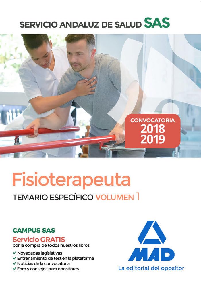 Fisioterapeuta del Servicio Andaluz de Salud. Temario específico volumen 1 Books