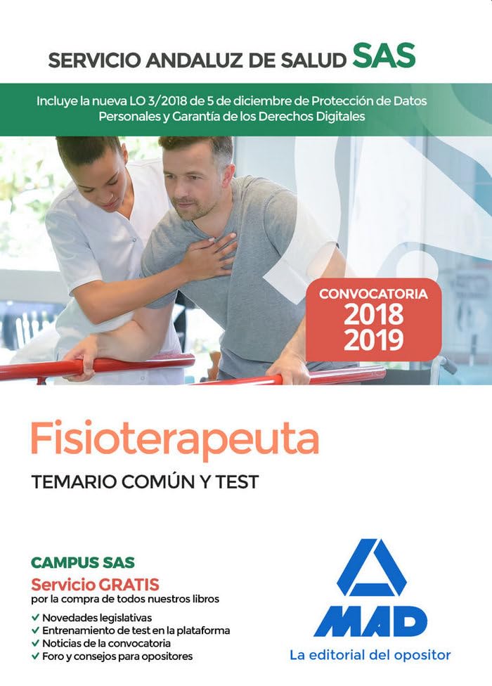 Fisioterapeuta del Servicio Andaluz de Salud. Temario común y test Books