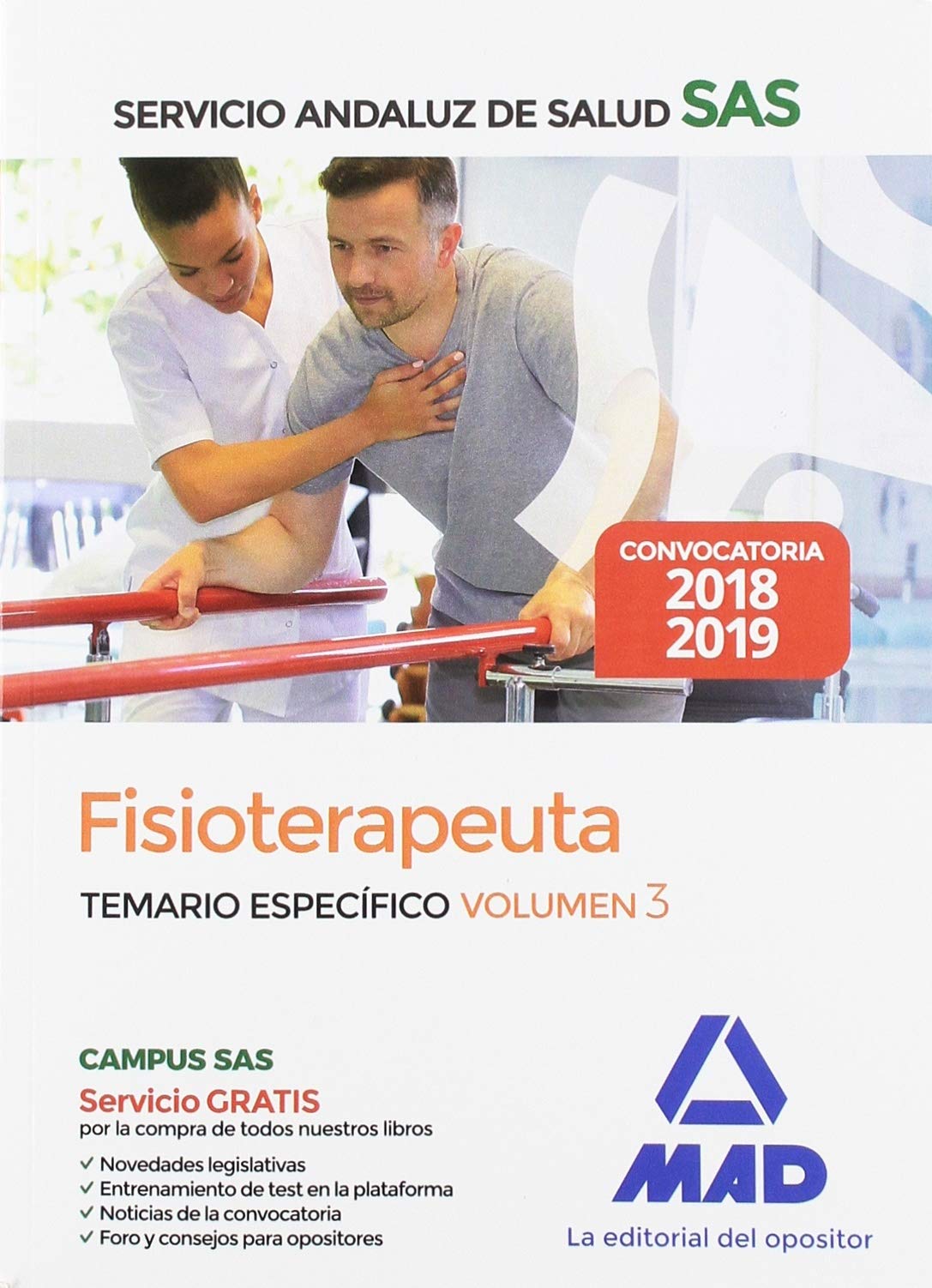 Fisioterapeuta del Servicio Andaluz de Salud. Temario específico volumen 3 Books