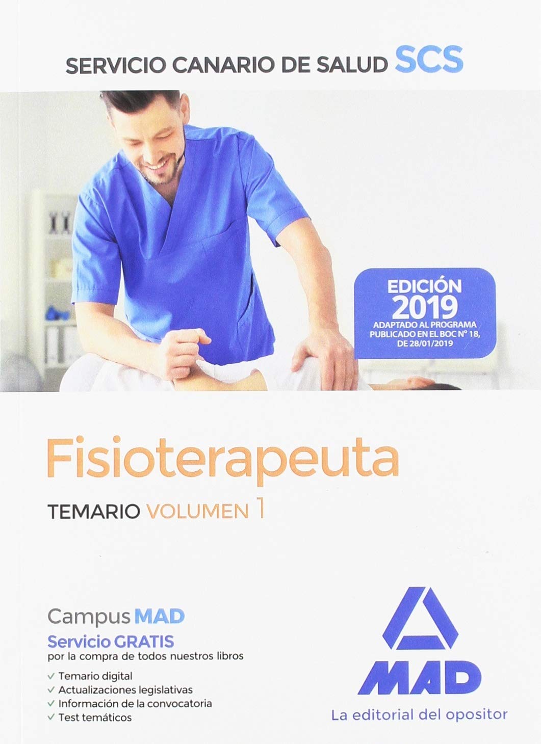 Fisioterapeuta del Servicio Canario de Salud. Temario volumen 1 Education & Training