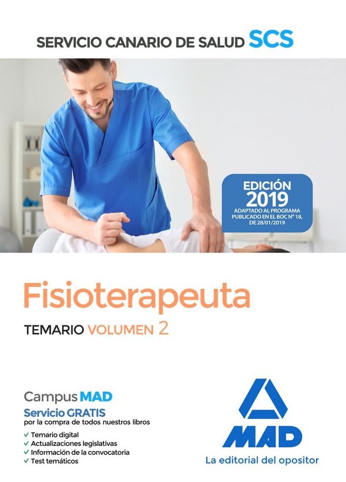 Fisioterapeuta del Servicio Canario de Salud. Temario volumen 2 Education & Training