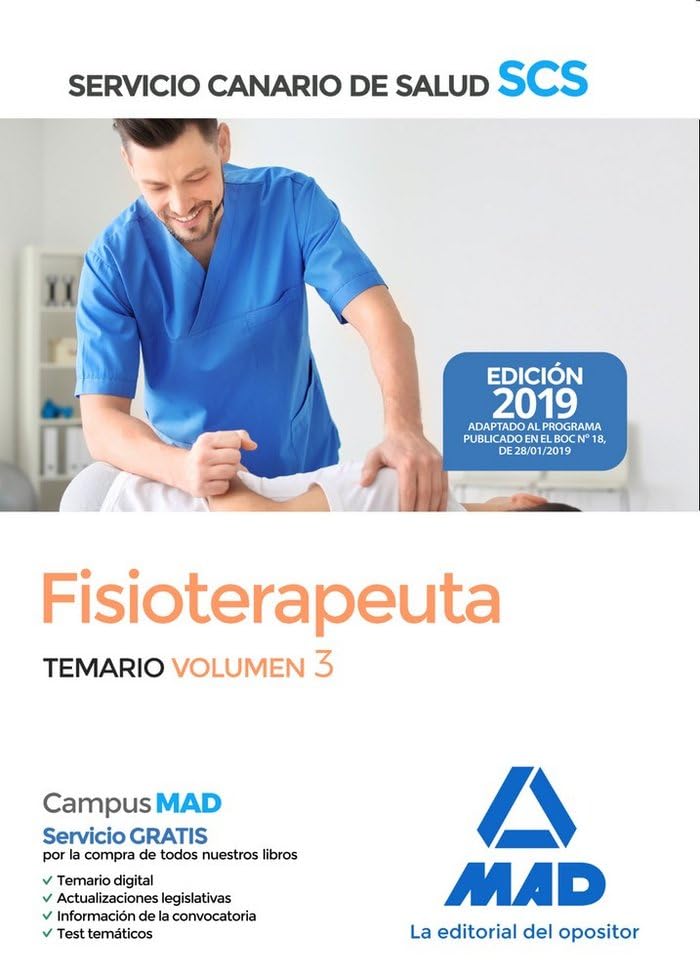 Fisioterapeuta del Servicio Canario de Salud. Temario volumen 3 Books
