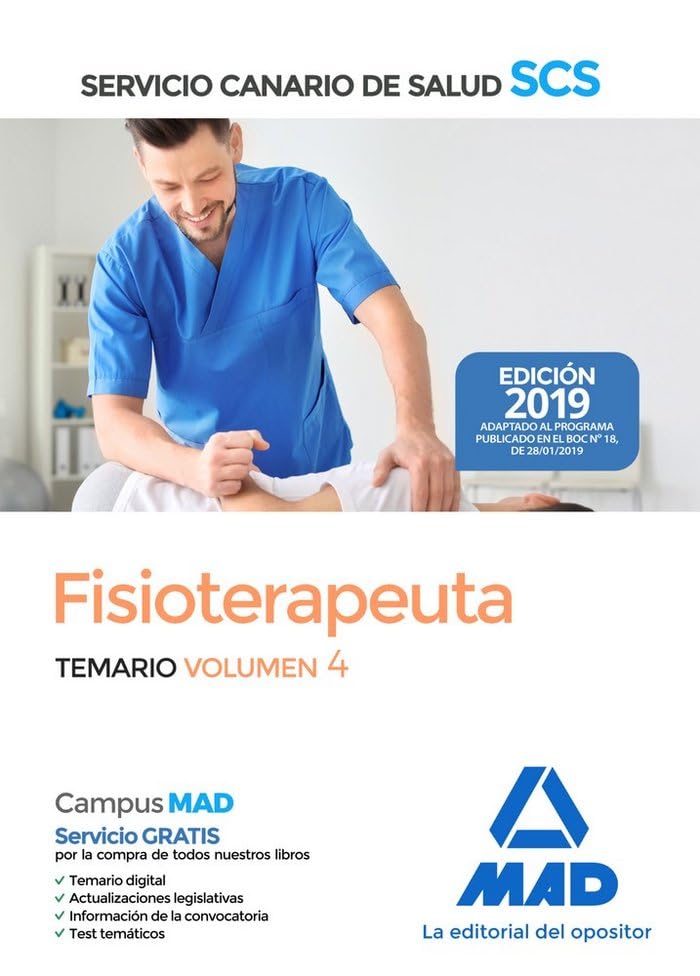Fisioterapeuta del Servicio Canario de Salud. Temario volumen 4 Books