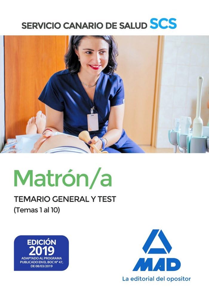 Matrón/a del Servicio Canario de la Salud. Temario general y test (Temas 1 al 10) Books
